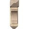 Ekena Millwork Merced Arts and Crafts Rough Sawn Bracket w/ Offset Brace, Douglas Fir, 8"W x 24"D x 28"H BKT0806X24X28MRC03RDF - alternate 3